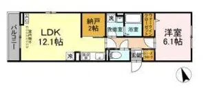 Nagaya Gate Site【1階】の間取り