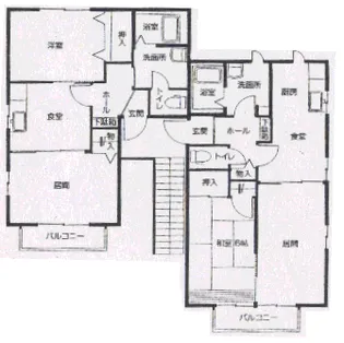 グランシャリオC【2階】の間取り