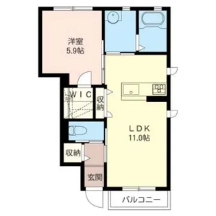 CasaRegioA【1階】の間取り