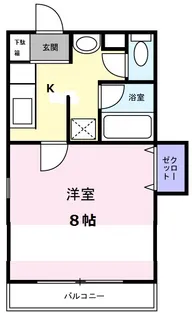 クレールメゾン蘇我【1階】の間取り