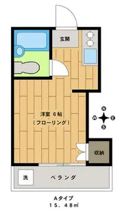 東京都世田谷区北烏山4【アパート】の間取り