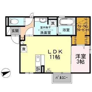 フローレンス・T【2階】の間取り