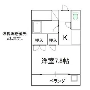 メゾン・ド・春日【1階】の間取り