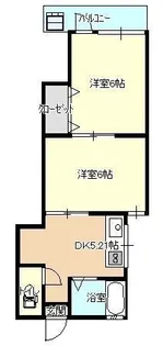 サンフォレスト須佐【3階】の間取り