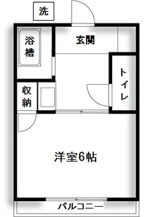 ハイツ加藤【2階】の間取り