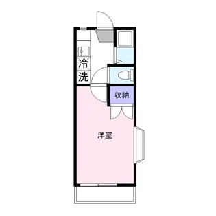 桜ヶ丘アパート【1階】の間取り