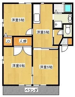 エルクレール【2階】の間取り
