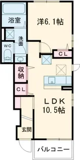 DKグランステージ I【1階】の間取り