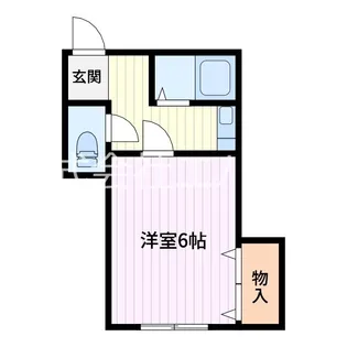 セレス中央【2階】の間取り