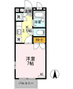 東京都練馬区春日町5【アパート】の間取り