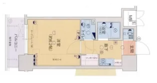 1Kの間取り画像