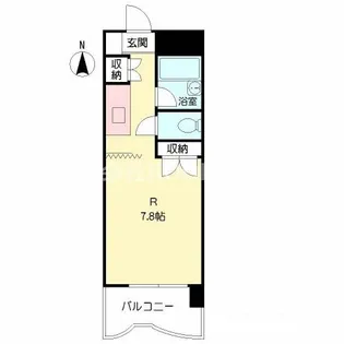 ミタカホーム11番館【6階】の間取り