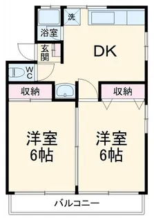 ラッキーハウス【3階】の間取り