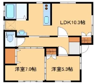 群馬県伊勢崎市宮子町【一戸建】の間取り