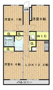 K’sCity3【2階】の間取り