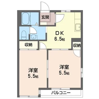 ニューコートビレッジ【2階】の間取り