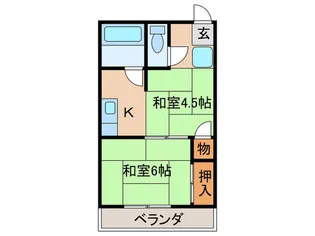 新菅原マンション【3階】の間取り