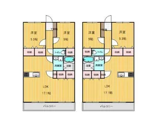 ヴェルビラージュ【2階】の間取り