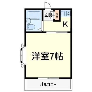 メラレンタル4【4階】の間取り