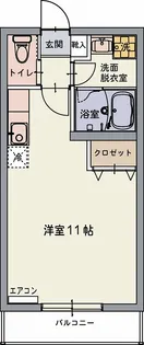 ラテラスII【1階】の間取り