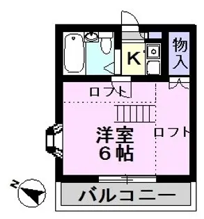 ステージ・I【2階】の間取り