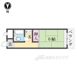 ヴィラたかまつ【3階】の間取り