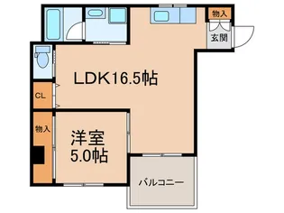 タケミカビル【4階】の間取り