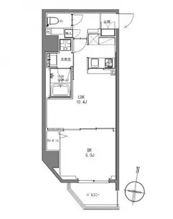 東京都大田区山王3【マンション】の間取り