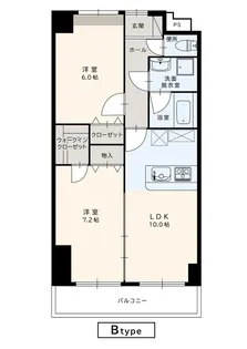 ソフィア調布【3階】の間取り
