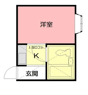 ルーチェ湘南【1階】の間取り