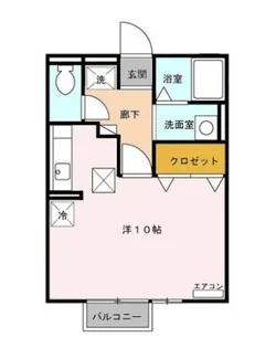 Court Roman【1階】の間取り