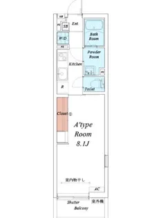 千葉県船橋市湊町3【マンション】の間取り