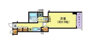 ZOOM東銀座【8階】の間取り