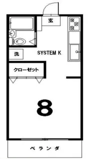 アインルーエ【2階】の間取り
