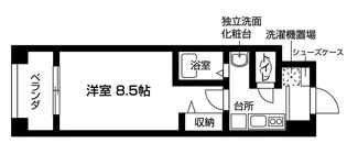 ウイステリア神宮西【2階】の間取り
