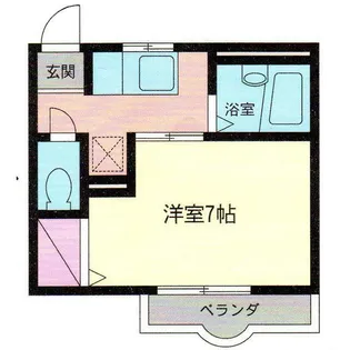 ラポール・アイI【1階】の間取り