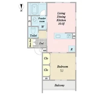 K:Base【2階】の間取り