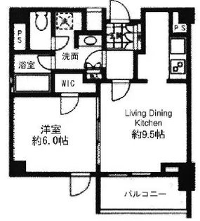 東京都世田谷区用賀2【マンション】の間取り