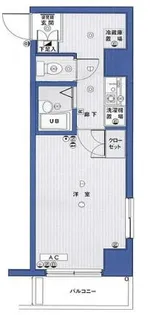 1Kの間取り画像