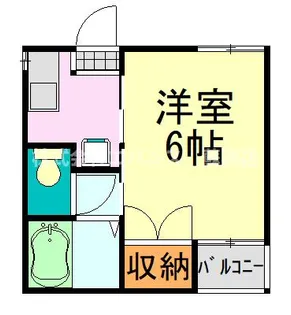 カッシーナ【1階】の間取り