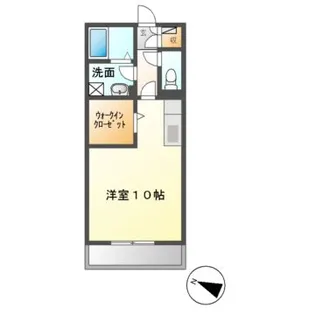 エーマミイ【2階】の間取り