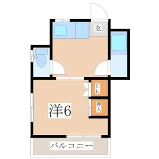 鹿児島県鹿児島市西田1【マンション】の間取り