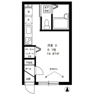 プリムローズ【1階】の間取り