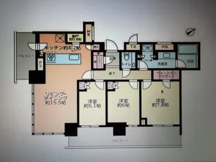 東京都港区海岸1【マンション】の間取り