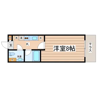 パレット【1階】の間取り