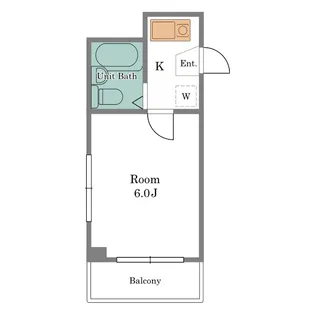 フローレンス【3階】の間取り