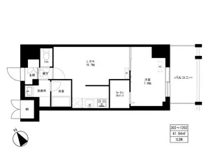 東京都台東区今戸1【マンション】の間取り