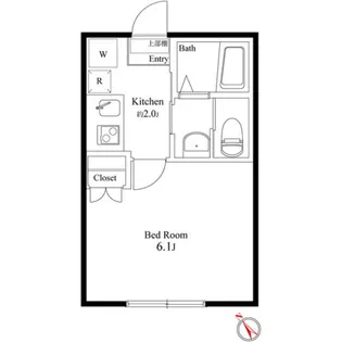 フォレストツインハウスII B棟【2階】の間取り