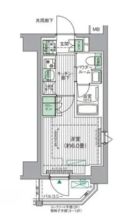 BPRレジデンス青砥【2階】の間取り