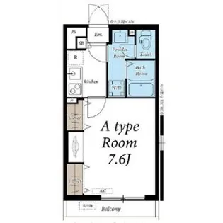 ブランフリーゼ【2階】の間取り